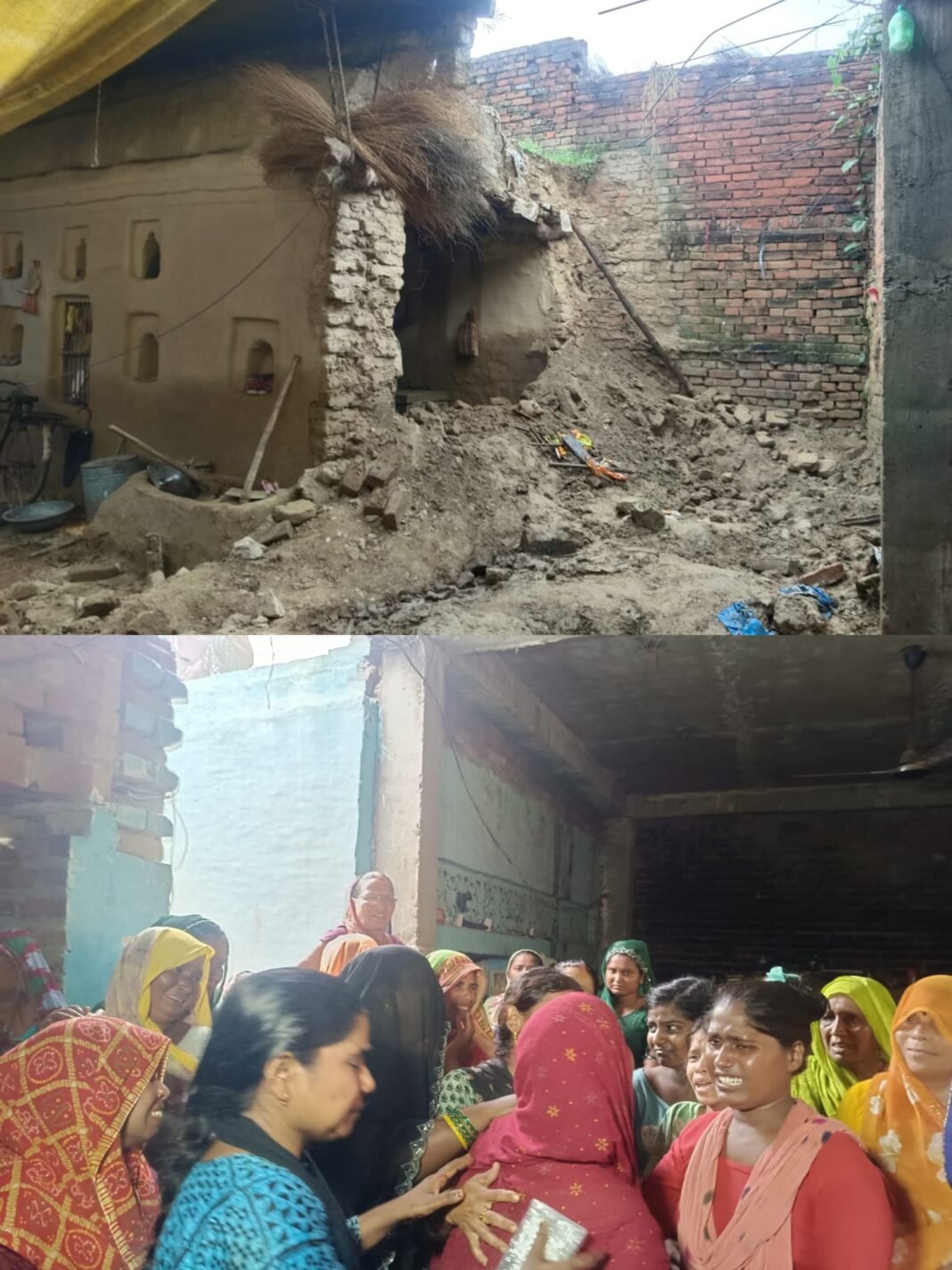 कच्ची छत ने छीन लीं दो जिंदगियां, दादा-नाती की मौत कच्ची छत ने छीन लीं दो जिंदगियां, दादा-नाती की मौत