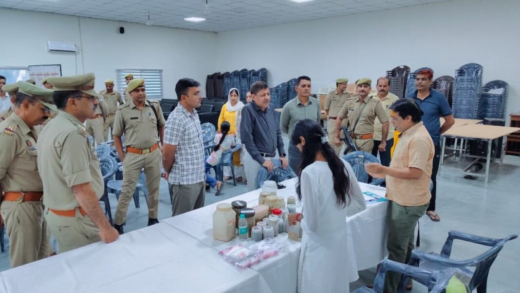 पुलिस परिवारों के स्वास्थ्य के लिए लगा वामा वेलनेस कैंप पुलिस परिवारों के स्वास्थ्य के लिए लगा वामा वेलनेस कैंप